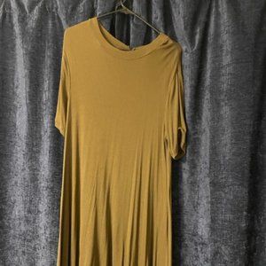 Midi swing dress old navy size large